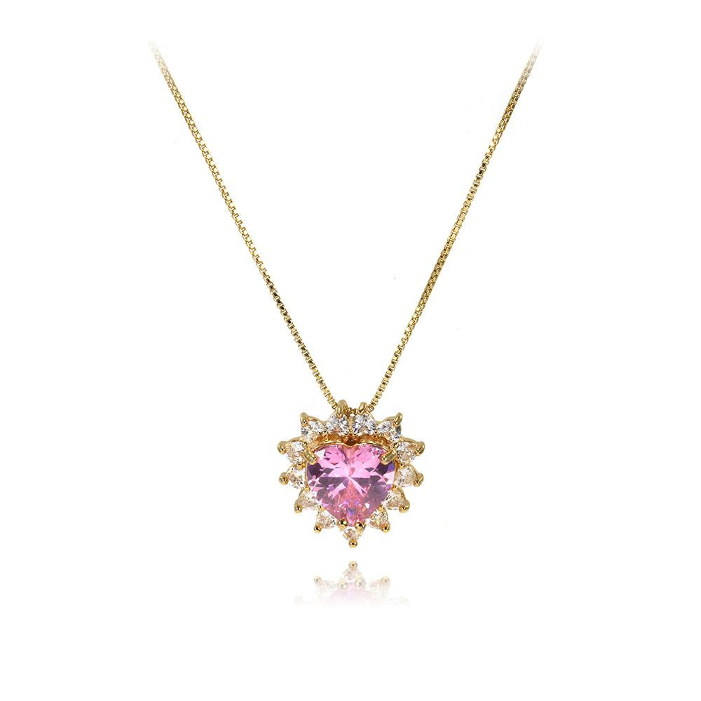 Icy Heart Necklace