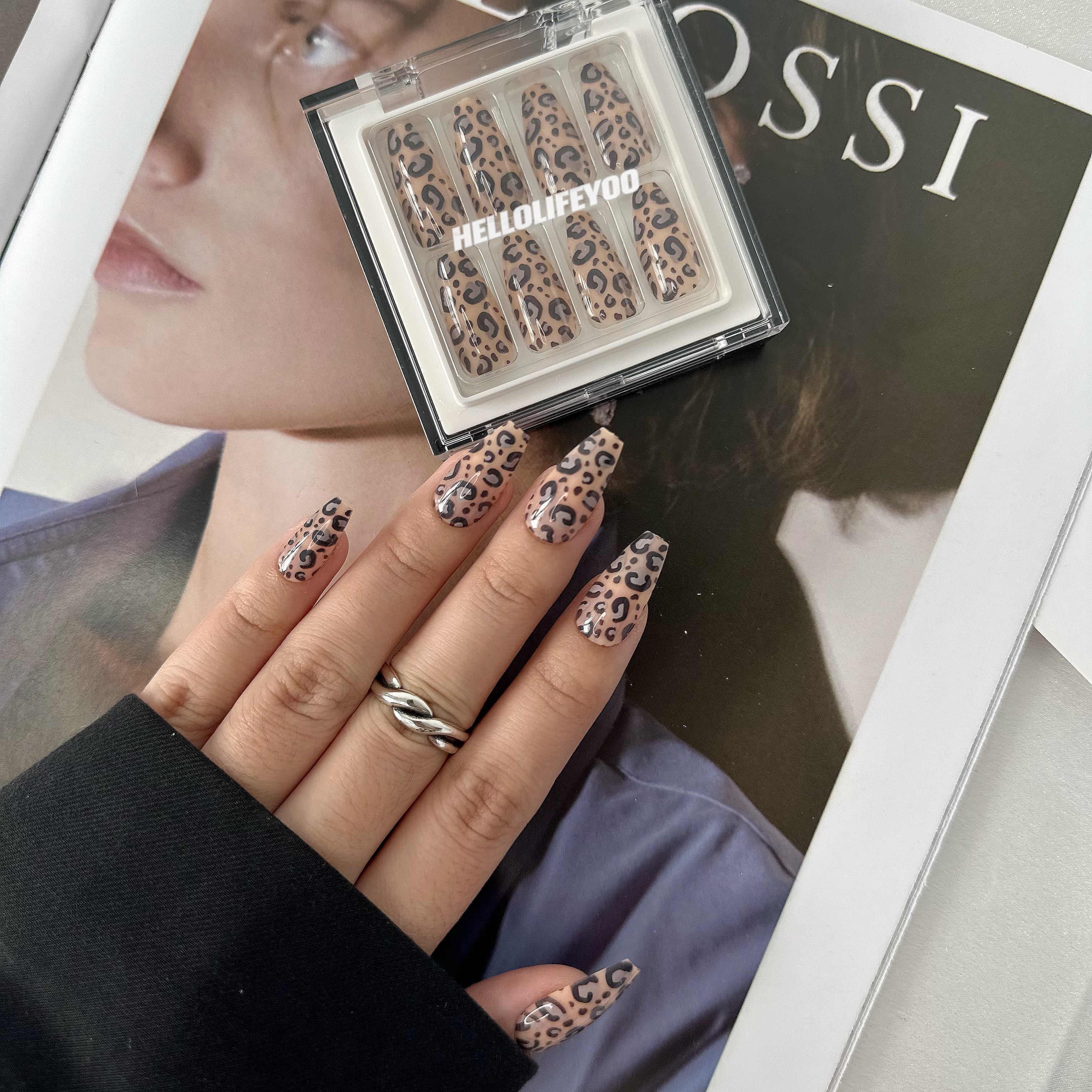 WILDER LEOPARD-DRUCK