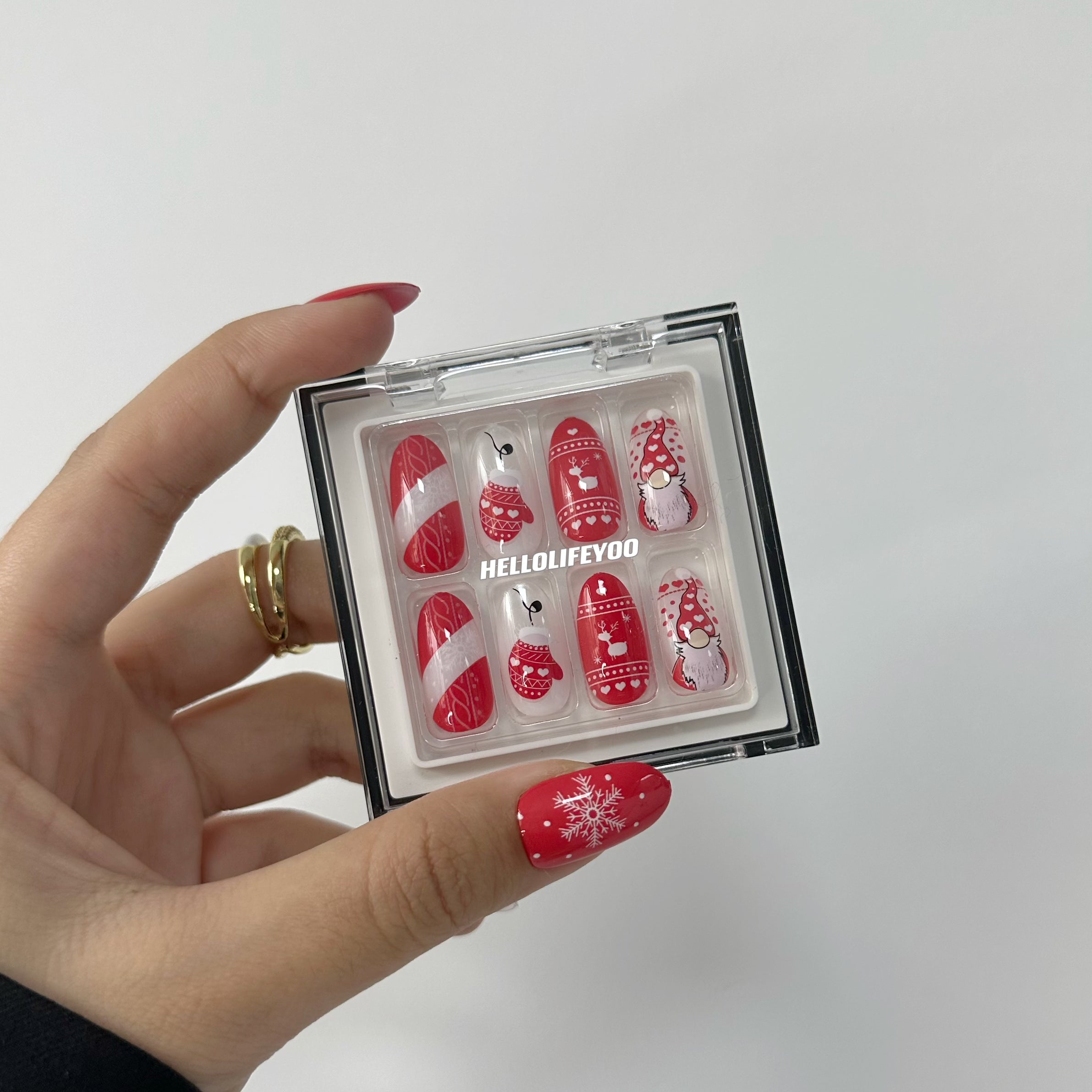 ROTE SANKT-WEIHNACHTEN