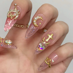【MADDY】SAILOR MOON-TEN PIECES OF HANDCRAFTED PRESS ON NAIL