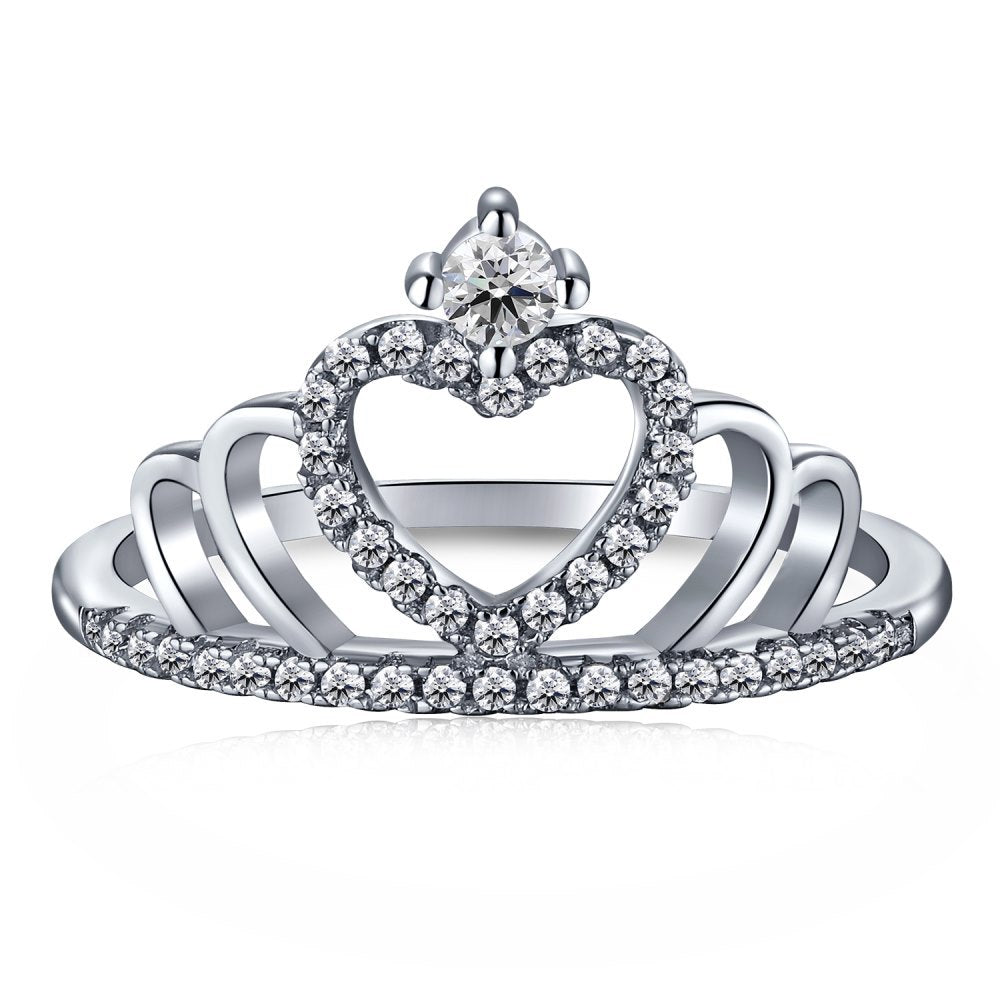 Tiara Sterling Silver Ring